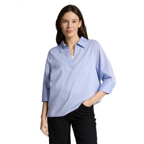 Tom Tailor blouse stippen blauw